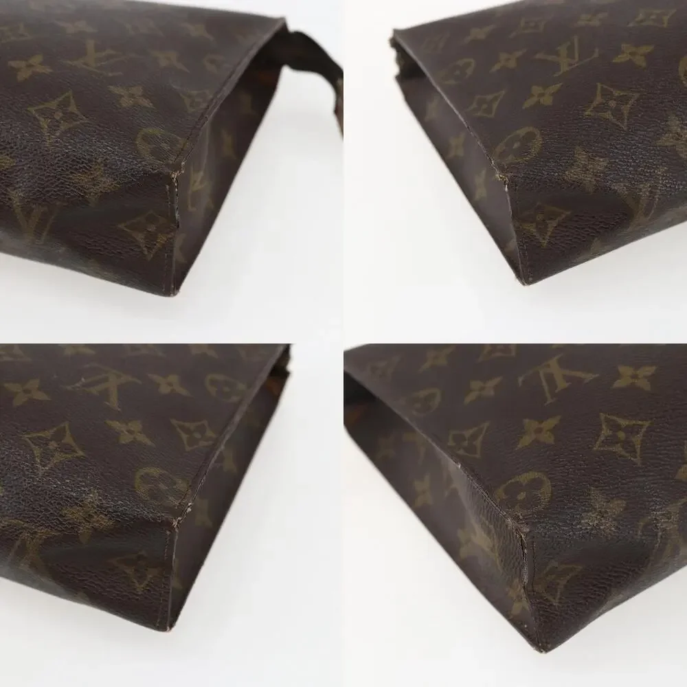Louis Vuitton Monogram Poche Toilette 26 Pouch Brown